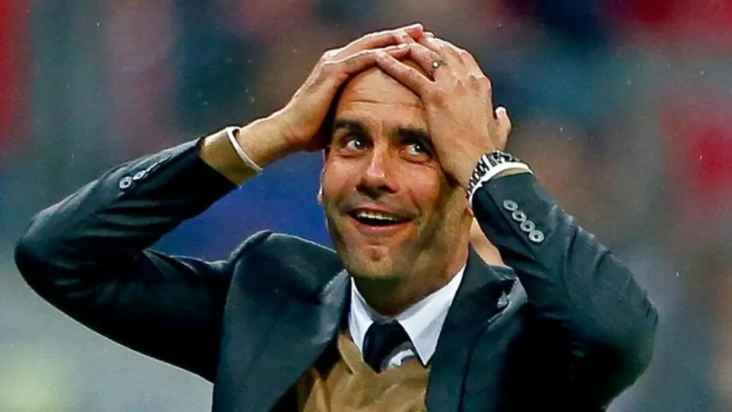 Behind the meme Pep Guardiola shocked