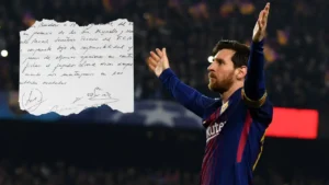 Leo messi 8cr paper napkin