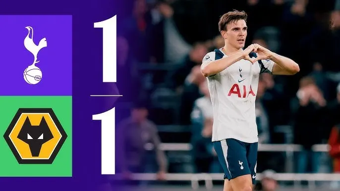 Spurs 1-1 Wolves
