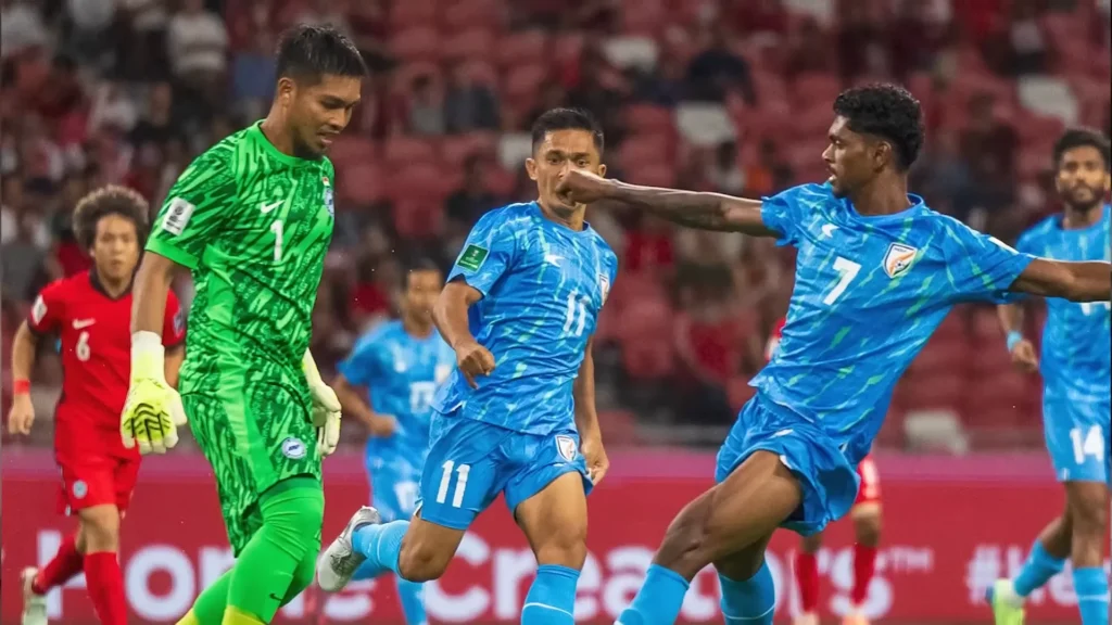 India struggled to score