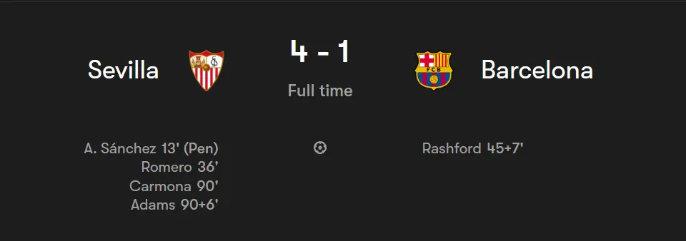 Sevilla Barcelona's title aspirations