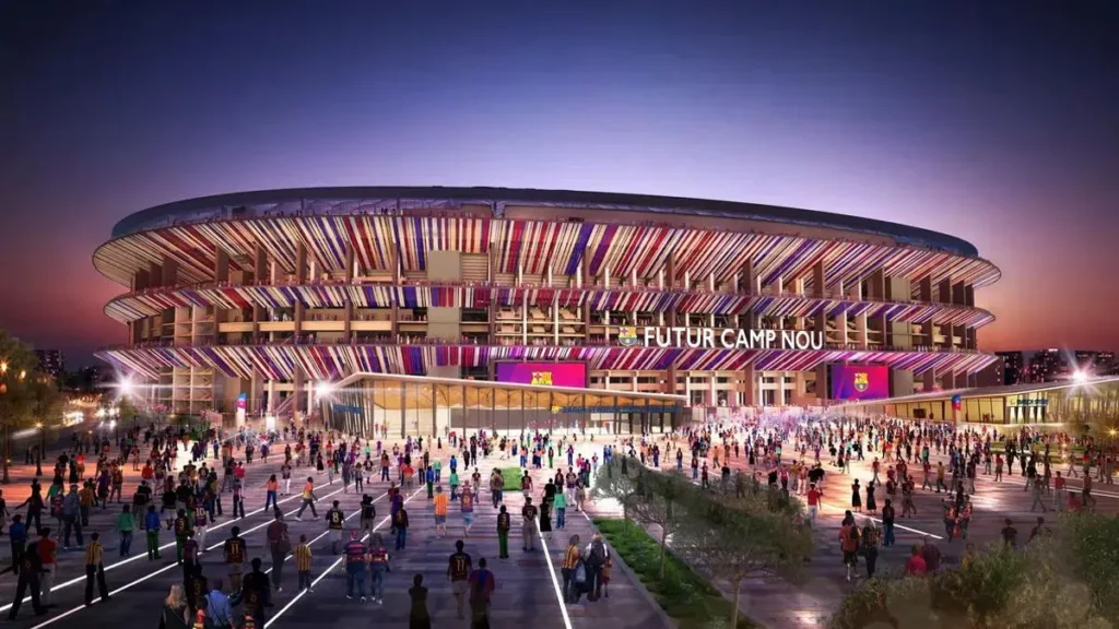Camp Nou reconstruction is the flagship