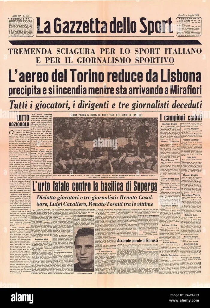 The Superga Air Disaster