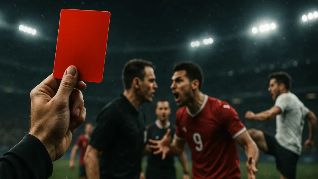 The Wildest Red Card Stories Ever in Football