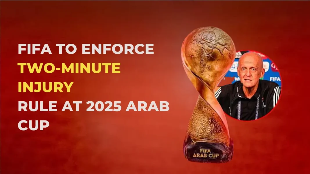 FIFA to Test New Two-Minute Off-Field Rule During Arab Cup to Reduce Simulation