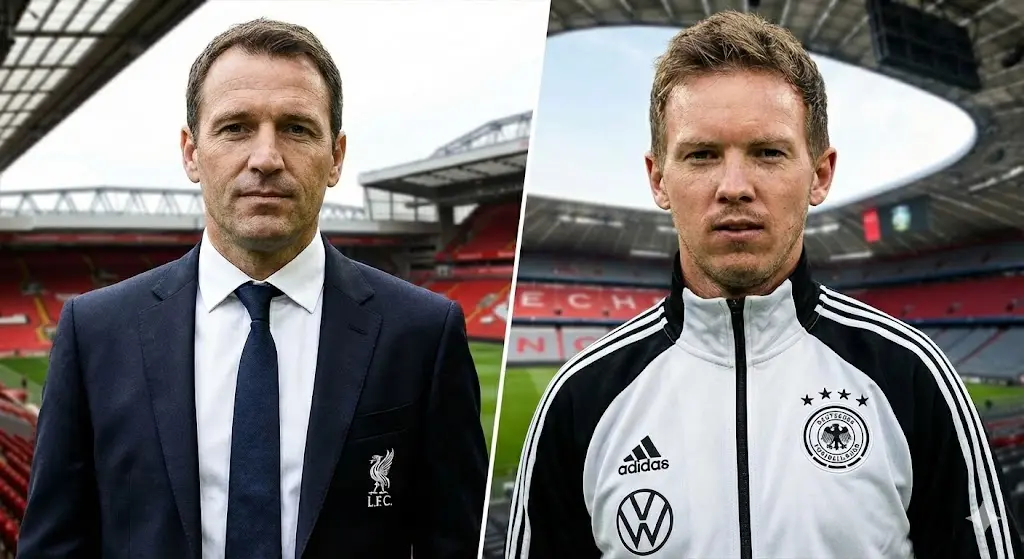 John Hientega with Nagelsmann