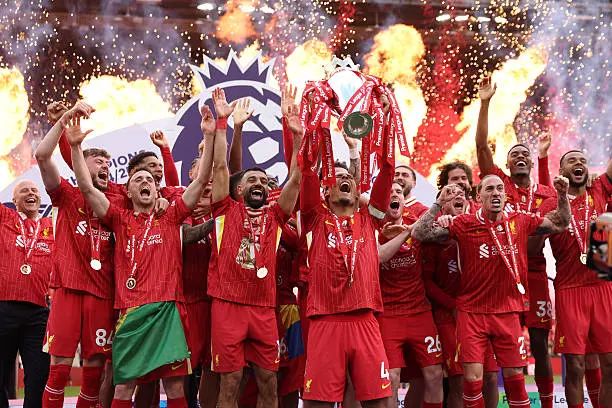 Liverpool clinched the premier league title