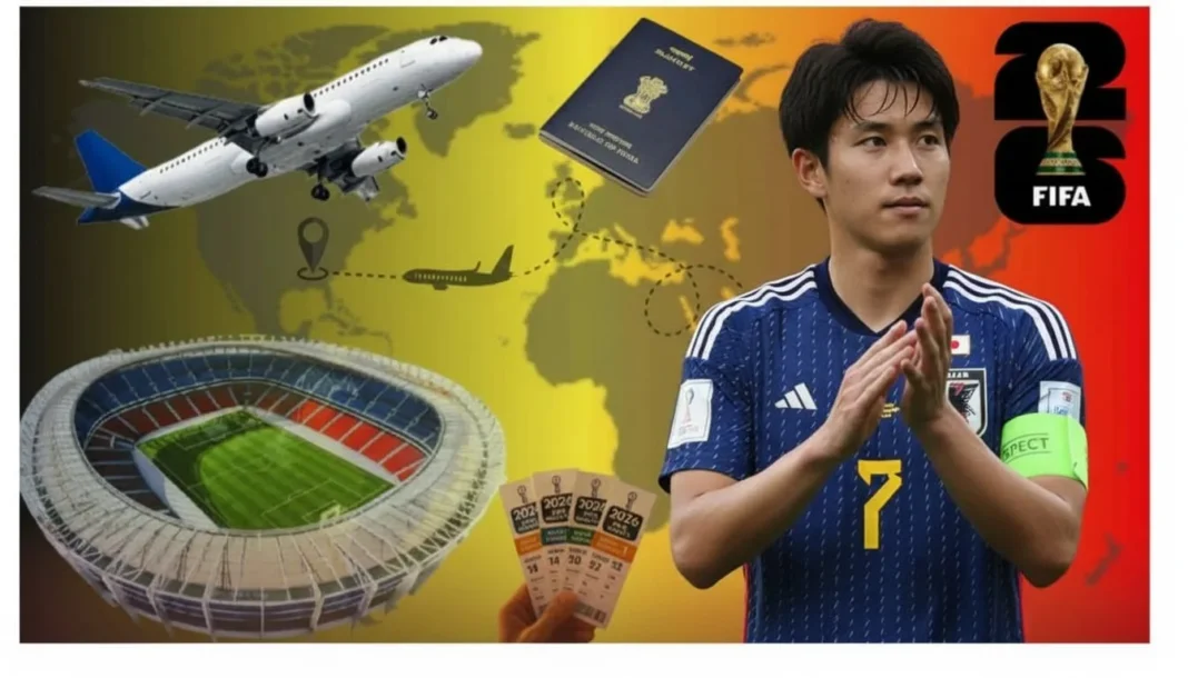 Watch Japan Live from Stadium in FIFA World Cup 2026 from India