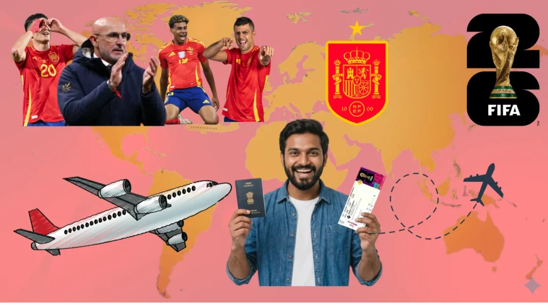 Watch Spain Live from Stadium at the FIFA World Cup 2026