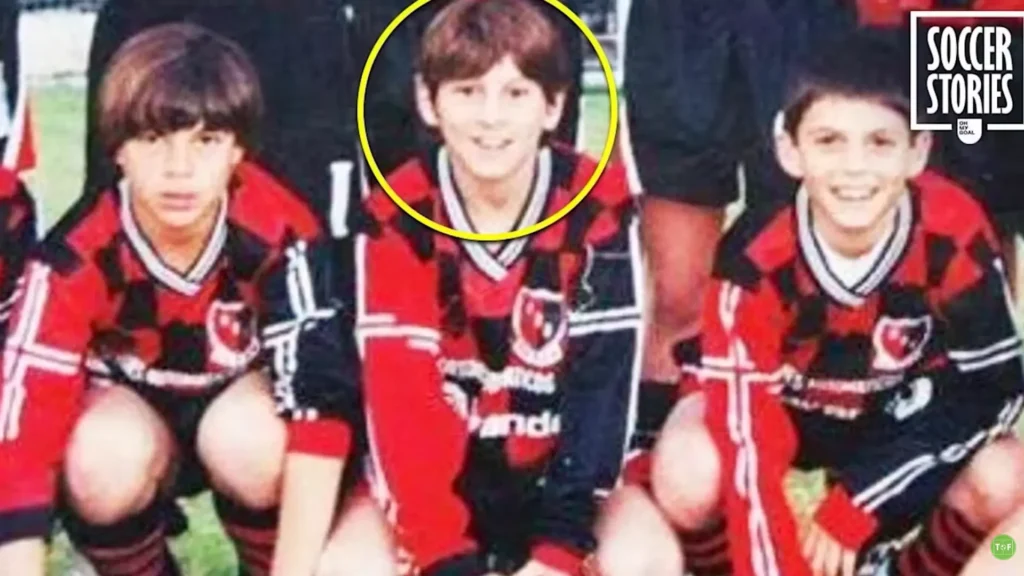 Messi as a child