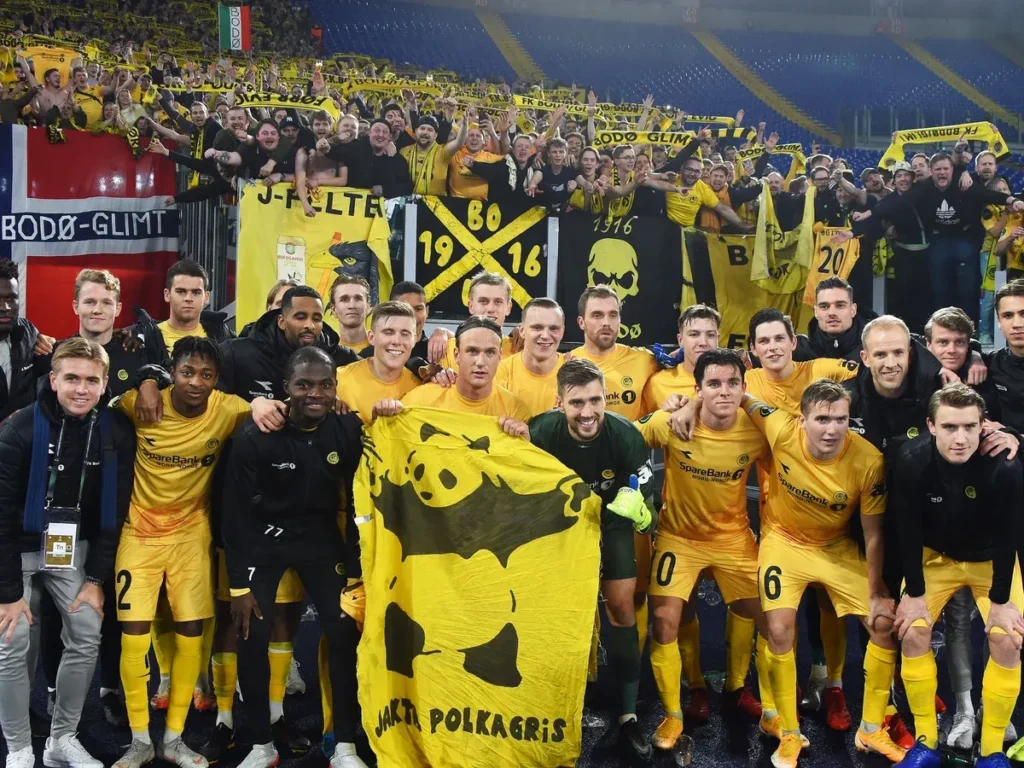 Bodø Glimt are from the Arctic region of Norway (1)