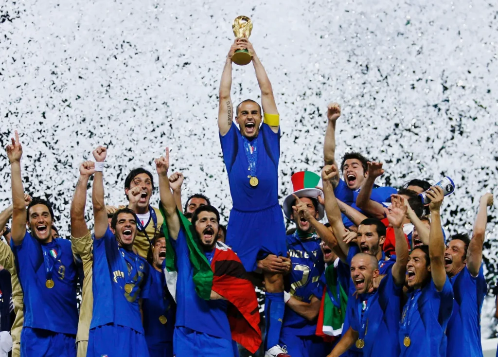 Cannavaro as champion