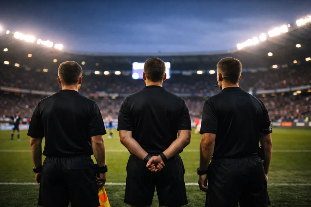 Referee assignment is far more than a routine