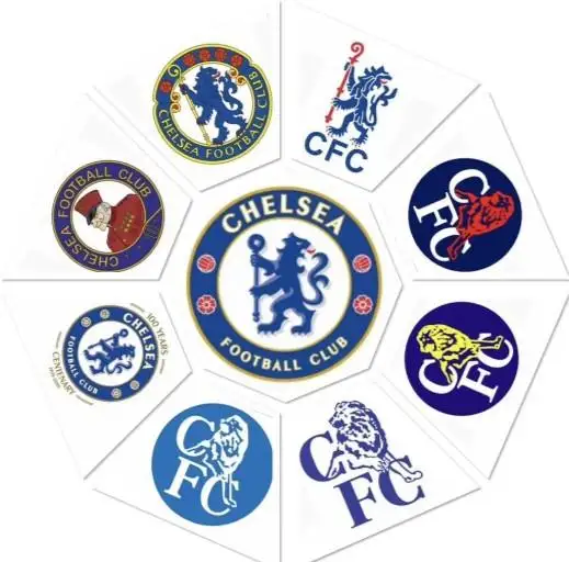 evolution of Chelsea FC’s crest through the years